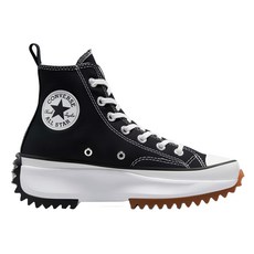 Converse x JW Anderson Run Star Hike 聯名 平民版 厚底, 黑色, 21.5cm, 1雙
