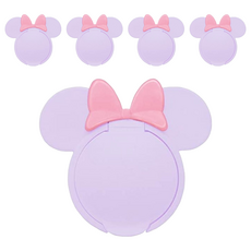 nishiki 錦化成 米妮系列 頭型濕紙巾蓋, 紫色, 5個