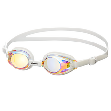 Phoenix 孩童鏡面泳鏡 PN-505JM, 1個, 均碼, 白色