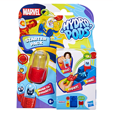 Hasbro 孩之寶 Marvel 漫威 HYDRO PODS 決戰水鬥片 入門單入組, Avengers 復仇者聯盟, 1盒