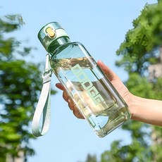 DODGE 道奇 方尊彈蓋水壺, 蒂佛尼綠, 700ml, 1個