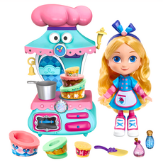 Alice in Wonderland 愛麗絲夢遊仙境 烘焙坊 聲光旋轉烘焙組, 1lb, multi, 1組, 愛麗絲的仙境烘焙坊-聲光旋轉烘焙組