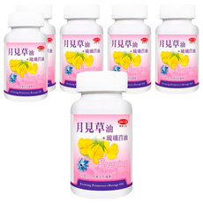 good Life 得意人生 琉璃苣月見草油, 60顆, 6罐