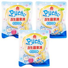 義美 噗啾益生菌果凍 原味, 247g, 3袋