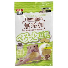 GEX 哈姆蛋系列 優質蛋白質豆乳泥 Set 10個, 無添加, 倉鼠零食, 2.5g