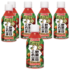 KAGOME 可果美 野菜一日100%綜合蔬果汁, 280ml, 6瓶