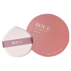 BLIV U 膠原蛋白維塑彈力防曬氣墊, 米白色, 高防曬係數, 打造彈力透亮美肌, 1個