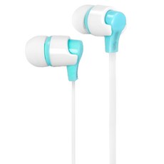 Kinyo Wired 耳塞式 耳機 粉彩造型 Stereo 3.5mm 藍色 EMP45BU 1組