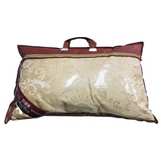 CHESTER 契斯特 舒眠透氣高原羊絨枕 附提袋, 1個, 金色