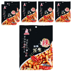 嘉禾牌 椒麻花生, 帶勁的香味, 保證吃了就上癮, 180g, 6包