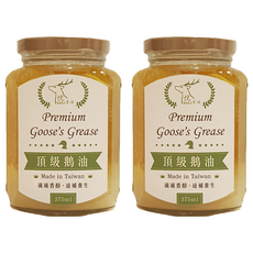 Well Life 悅生活 頂級鵝油, 375ml 2罐組, 100%純鵝油, 台灣製造, 1組