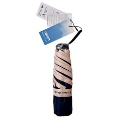 rento 防曬彩膠素色迷你傘 UPF50+不透光 玻璃纖維傘骨 20cm短小輕便