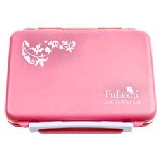 Fullicon 護立康 8格防潮保健盒 半透明內盒, 1個