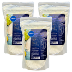 自然思維 法國人工收集海鹽 天然無添加, 1kg, 3包