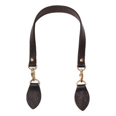 皮革流浪包提把 背包配件, 1個, 棕色