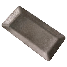 日本304不鏽鋼 湯勺碟盤 15*7.4公分, 復古銀, 1個