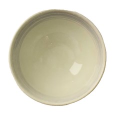 白雪釉灰丸紋4井 陶瓷碗 - 13.5cm x 7cm, 350mL, 日本製, 1個