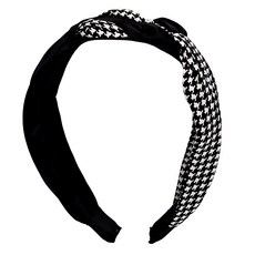 CHIC CHIC 日本造型髮箍 SY13418 髮飾 時尚百搭 展現優雅氣質, 千鳥, 不適用, 1個