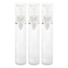 台灣 COSMOS AS 乳液真空瓶 10ml, 透明色, 3個