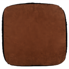 wildfun 野放 可拆洗RV桶坐墊套 咖啡色, 32 x 33cm