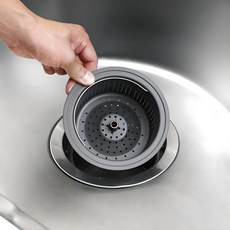 Stenfactory AL黑色水槽濾網瀝水型, 1個, 單色