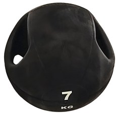 AB Sport 健身手柄種力球/把手藥球 黑色, 7kg, 1個