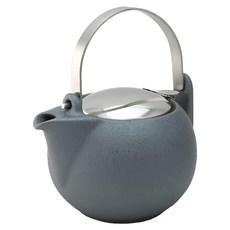 ZERO JAPAN 柿子壺 陶瓷+不鏽鋼, 古董銀, 450ml, 1個