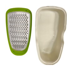 Nonoji 削皮刀/削皮器 寬12.5 x 長23 x 高度8.6釐米 不鏽鋼 廚房用品, 綠色, 1個