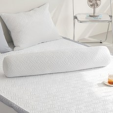 PURE SLEEP 涼感長條抱枕, 淺灰色