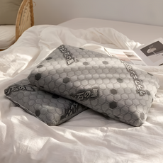 Ishur 伊舒爾 天絲石墨烯乳膠枕, 灰色, 1個