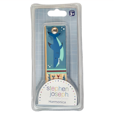 Stephen Joseph 口琴, 3歲以上適用, 鯊魚, 1個, SJ-1059-80A-