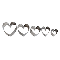 SaNNeNg 三能 心型切模5件組, SN3800, 1組