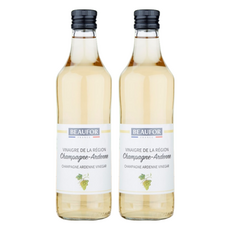 BEAUFOR 堡芙 香檳區特級白酒醋 法國原產, 500ml, 2瓶