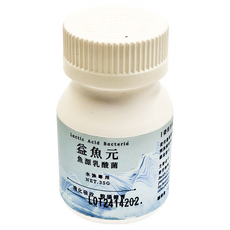 EVOLUTION MANUFACTURING 進化製造所 益魚元魚源乳酸菌 水族魚類專用 促進消化吸收 增強免疫力, 35g, 1罐