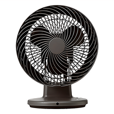 Plus Minus Zero 正負零 DC循環扇 咖啡色, XQS-D330