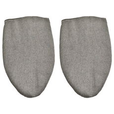 mohe 木暉居家 2件套直立式折疊伸縮掛衣架防燙手套組 700g, 灰色