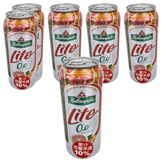 肯納無酒精啤酒風味飲 葡萄柚, 500ml, 6罐