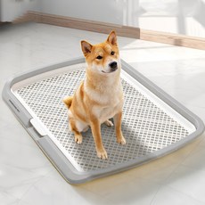 DING DONG PET 寵物公狗柱子排便板平板型, 灰色, 1個