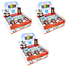 tayas 熊貓造型牛奶巧克力, 960g, 3盒