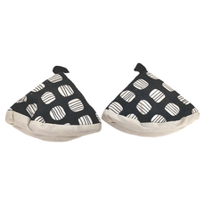 OMORY 日式三角隔熱鍋蓋帽 12 x 9cm 15g 2個, 黑色, 1包