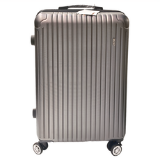 愛丁堡 心森活ABS中大型行李箱 ABS拉鍊硬殼 3色任選, 古典灰, 24吋