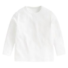 愛北鼻 兒童發熱衣 台灣製 100~106cm適用 白色, 9號