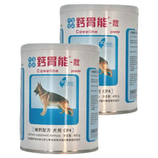 SINGEN 信元發育寶 CP4鈣胃能 犬用 400g, 補鈣配方, 2罐