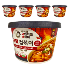 COOK-TOK 辣炒年糕 (瘋狂辣味) 碗裝, 135g, 5入