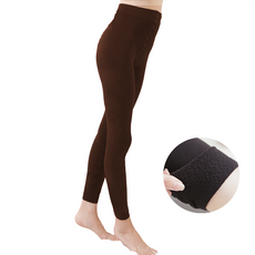 Amiss 機能感 內裡起毛顯瘦保暖刷毛褲襪 雪地專用 九分