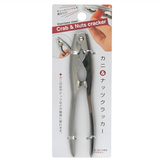 日本ECHO 螃蟹堅果夾 Set 3件組, 不鏽鋼螃蟹夾, 單色, 1組