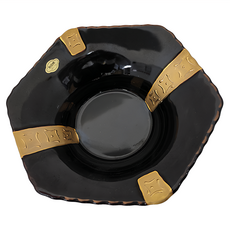 美濃燒 金天目6角缽 日本製 混和顏色 日式餐碗 小菜缽, 1個