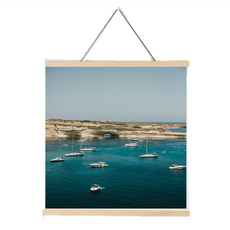 A-ONE 匯旺 實木磁吸式掛畫夾 Set 5 細緻原木質感, 31cm, 5支