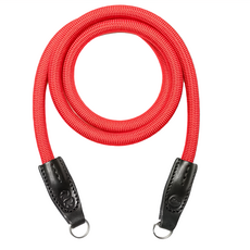 Leica 徠卡 Rope Strap 原廠背帶 126cm 紅色 降落傘帶材料 手工編織, 18597, 1條