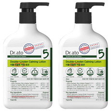 Dr.Ato 雙倍亞麻油酸舒緩保濕乳, 267ml, 敏感肌膚適用, 2瓶